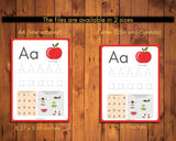 Alphabet Worksheets {26 + 7 Pages}