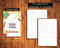 Alphabet Worksheets {26 + 7 Pages}