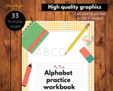 Alphabet Worksheets {26 + 7 Pages}