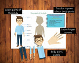Body Parts Printable {3 Pages }