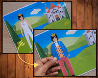 Dress up the Prince Printable (Activity Page + 5 Costumes)