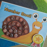 Snail Number Matching Game