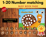 Snail Number Matching Game