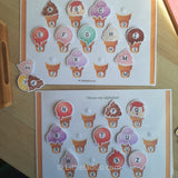 Ice cream Alphabet Matching Printable {8 pages}