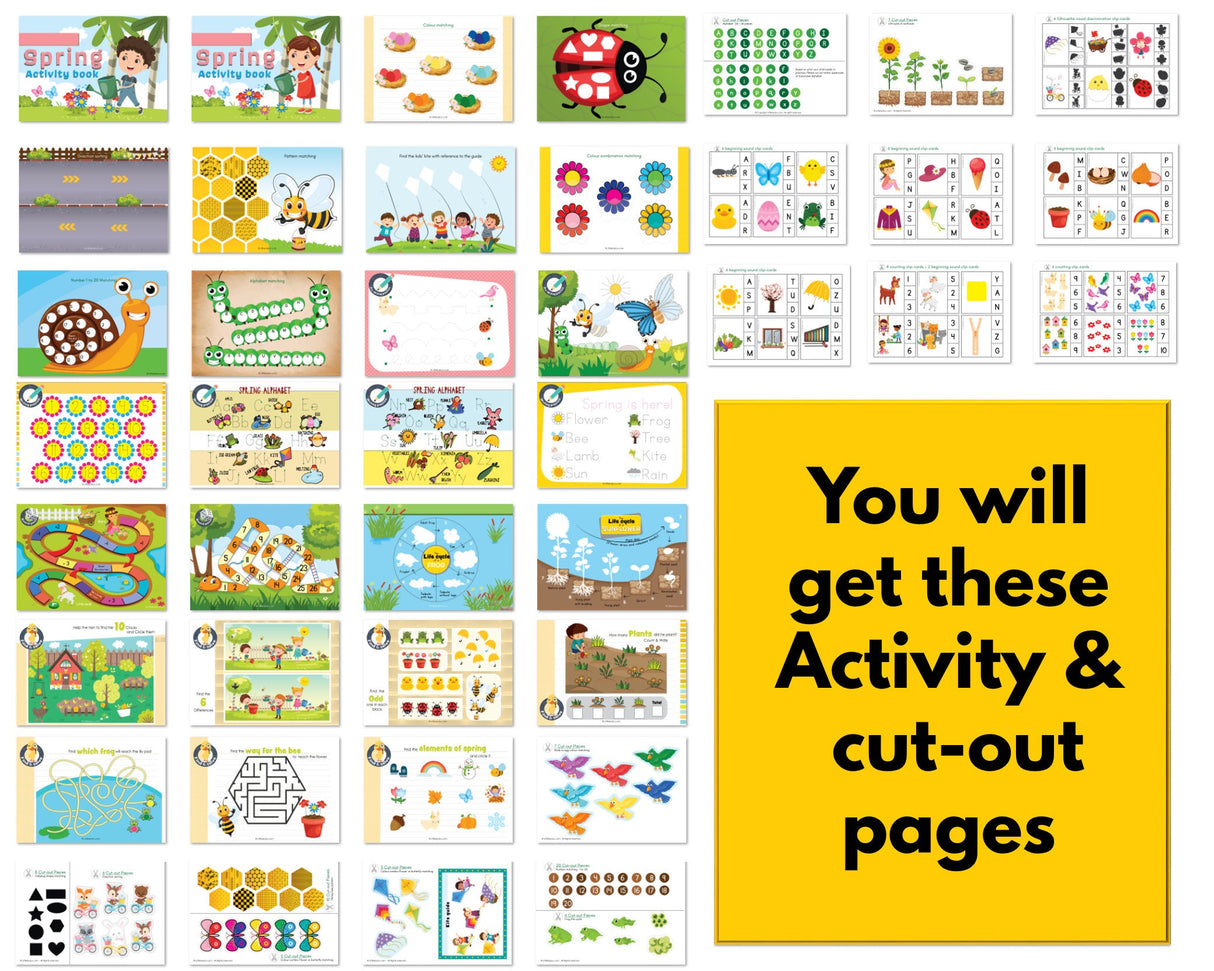 The Mega Spring Activity Book