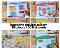 Colours Busy Book {11 activities}